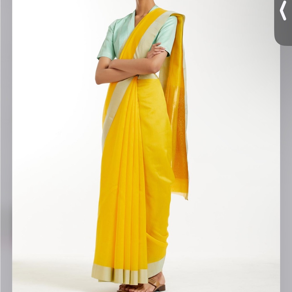 Raw mango saree